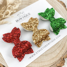 Load image into Gallery viewer, Red, Gold &amp; Green Glitter Set
