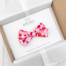 Load image into Gallery viewer, Red Heart Tie Bow
